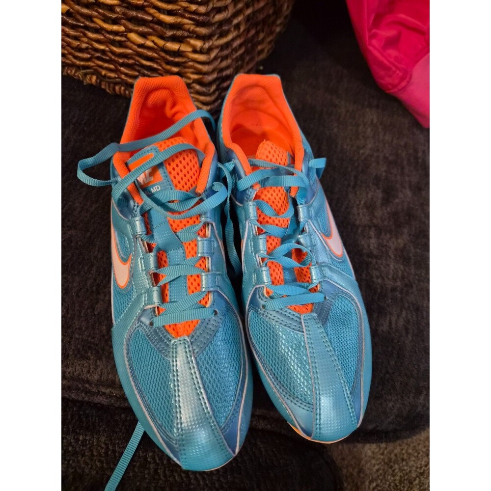 Nike Zoom Rival 7.5 Women's Track Shoes Teal includes spikes